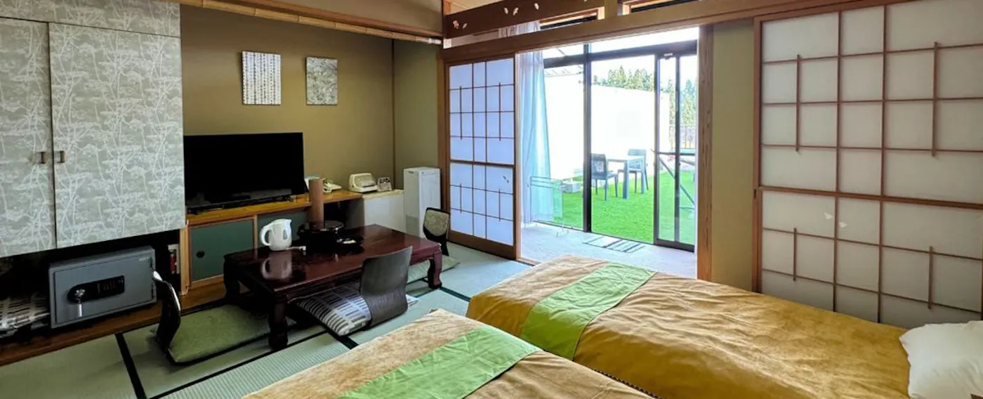 ห้องพักเตียงสไตล์ญี่ปุ่น - Irodori พร้อมระเบียงดาดฟ้า