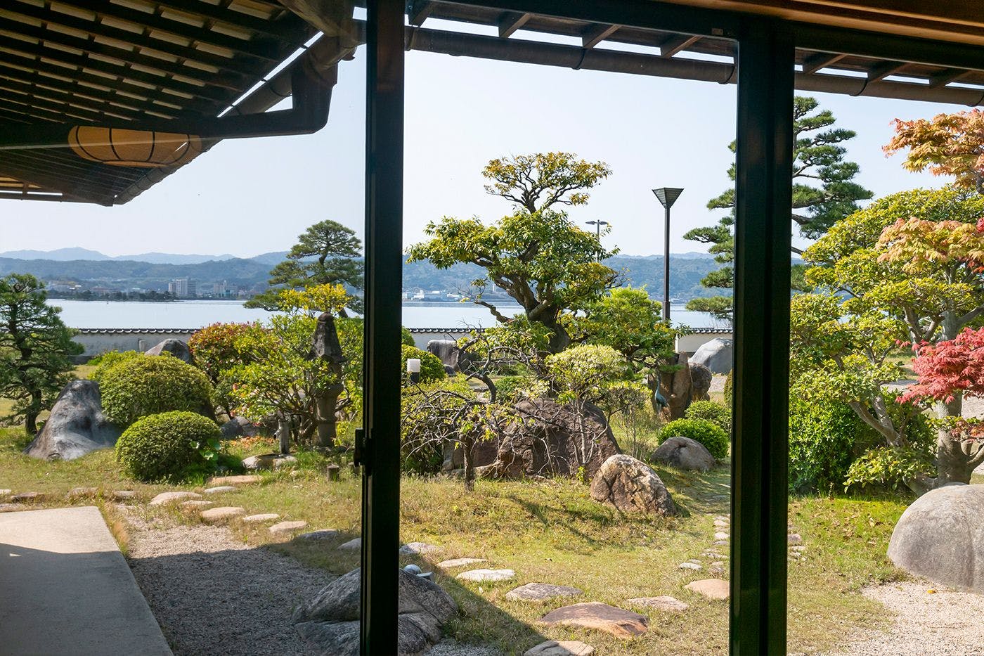 Pemandangan Danau Shinji