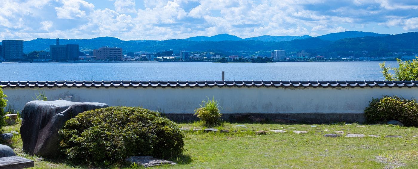 Pemandangan Danau Shinji