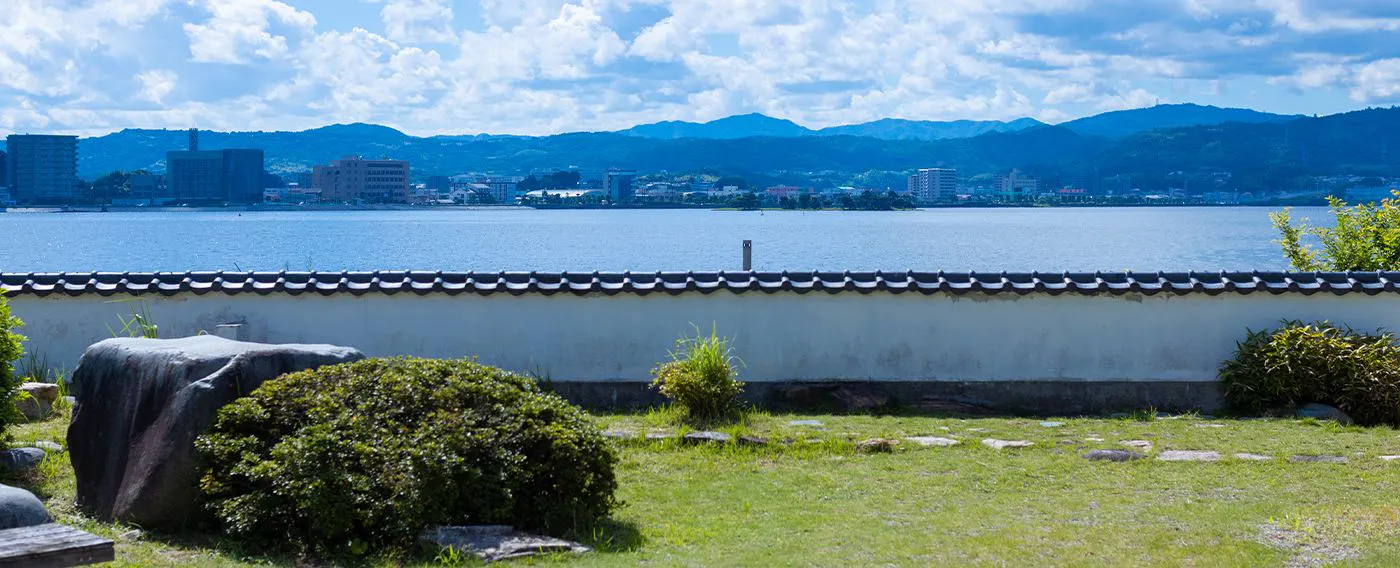 Pemandangan Danau Shinji