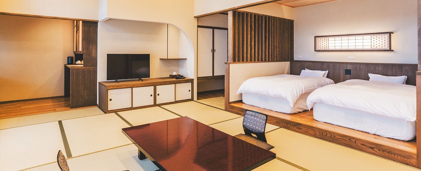 Kamar Bergaya Jepang-Barat “Zuiun”