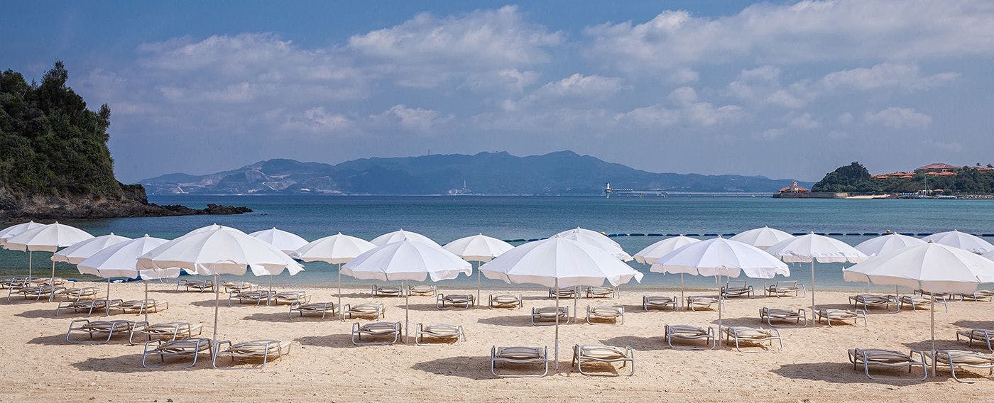 KARIYUSHI LCH. RESROT on The Beach