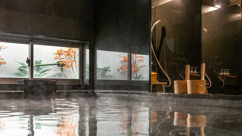 Natural Hot Spring Shukkeien no Yu Super Hotel Hiroshima Natural Hot Spring Yagenbori Street