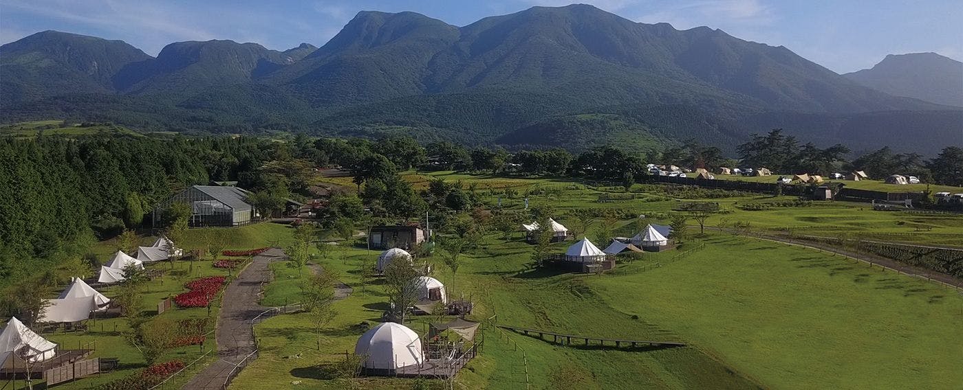 Kuju Flower Park Camping Resort Hana to Hoshi