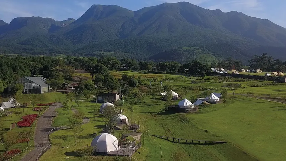 Kuju Flower Park Camping Resort Hana to Hoshi