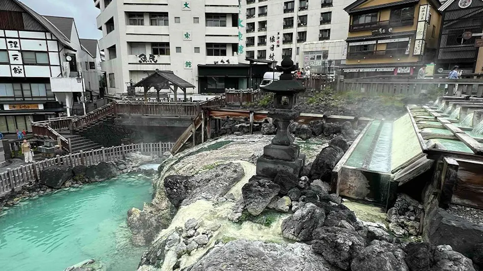 Kusatsu Onsen Two Types of Hot Springs Iijima Inn
