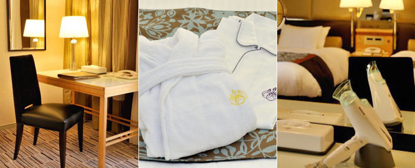 ライティングデスク　ガウン＆ナイトウェア　ドライヤー