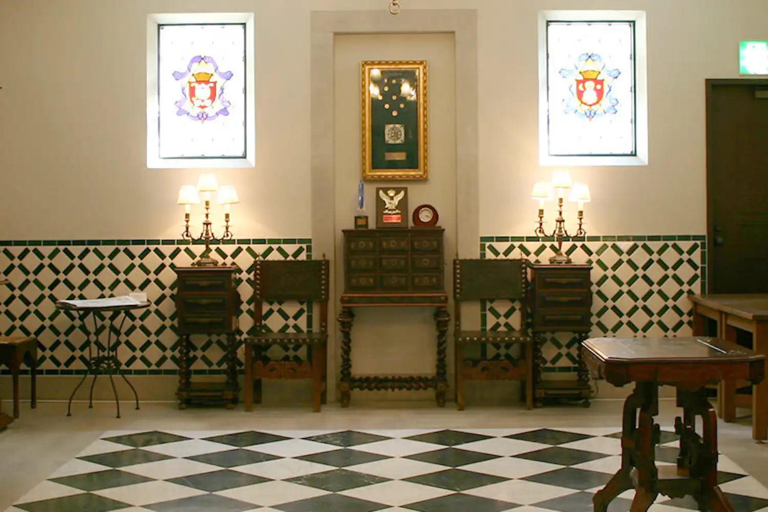 ภายในสิ่งอำนวยความสะดวก