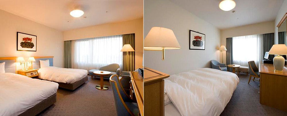 ตัวอย่างห้องพัก