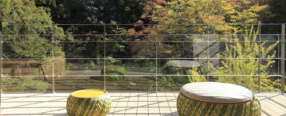 วิวจากห้องพักพร้อมระเบียงอ่างอาบน้ำ