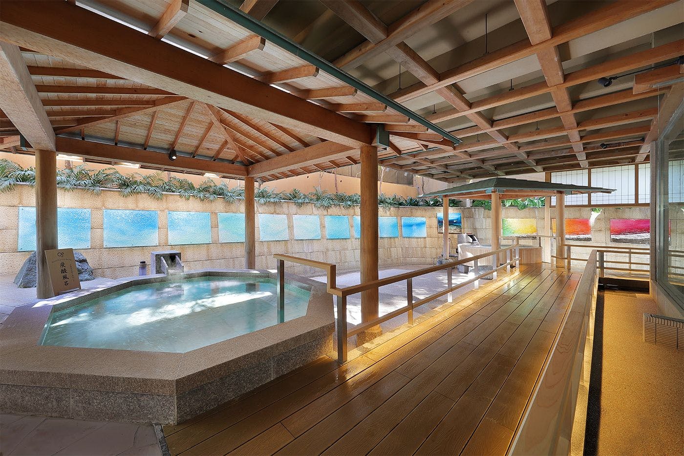 温泉大浴場：みぎわの湯