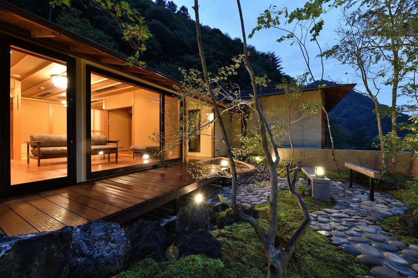 【澄】庭園露天風呂付和洋室（本館つるや）