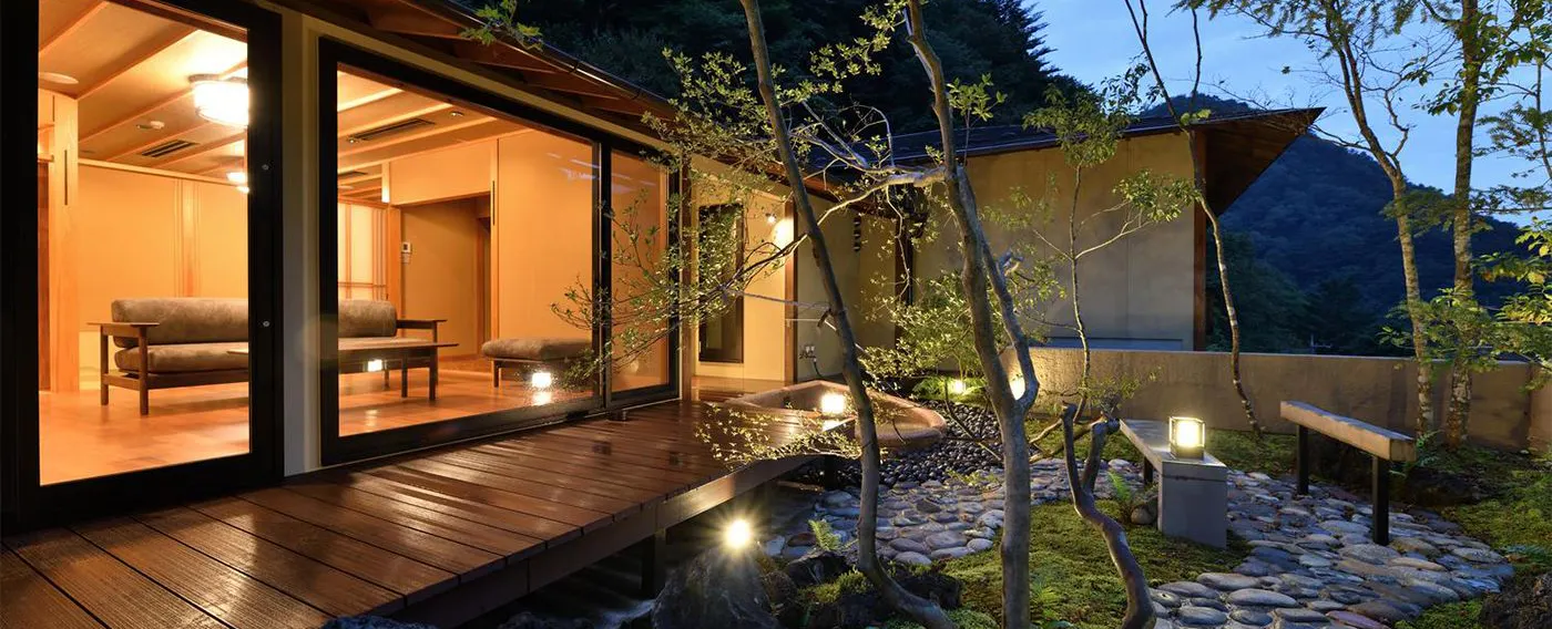 【澄】庭園露天風呂付和洋室(本館つるや)