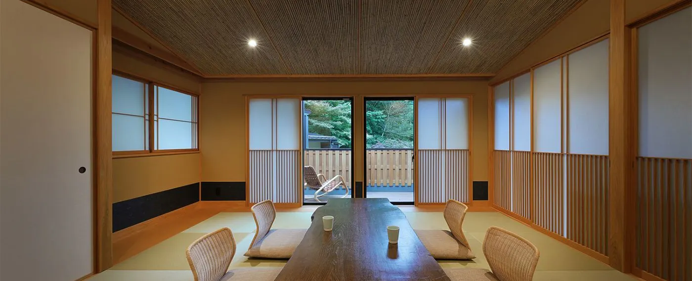 【鶴】露天風呂付客室(本館つるや)