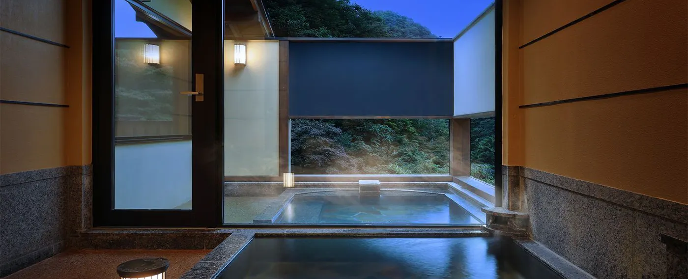 【鶴】露天風呂付客室(本館つるや)