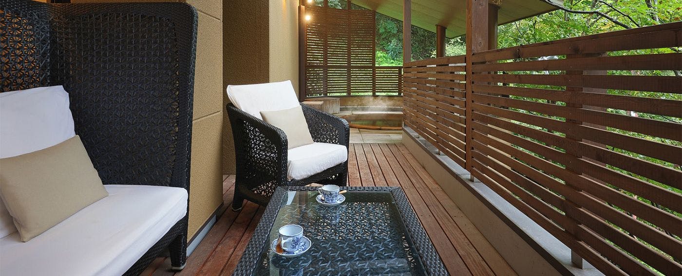 【森】露天風呂付洋室（別邸美月庵）