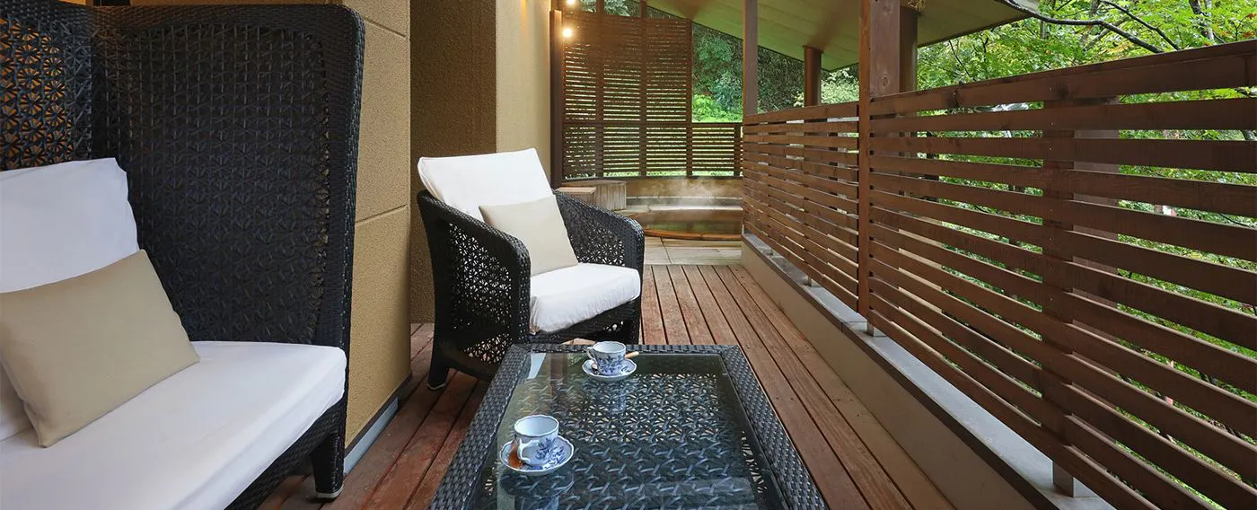 【森】露天風呂付洋室(別邸美月庵)