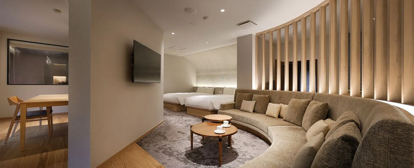 【風】源泉かけ流し内風呂付洋室(別邸美月庵)