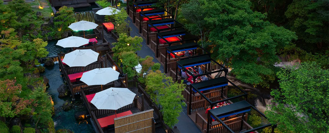 水辺のダイニング川どこ