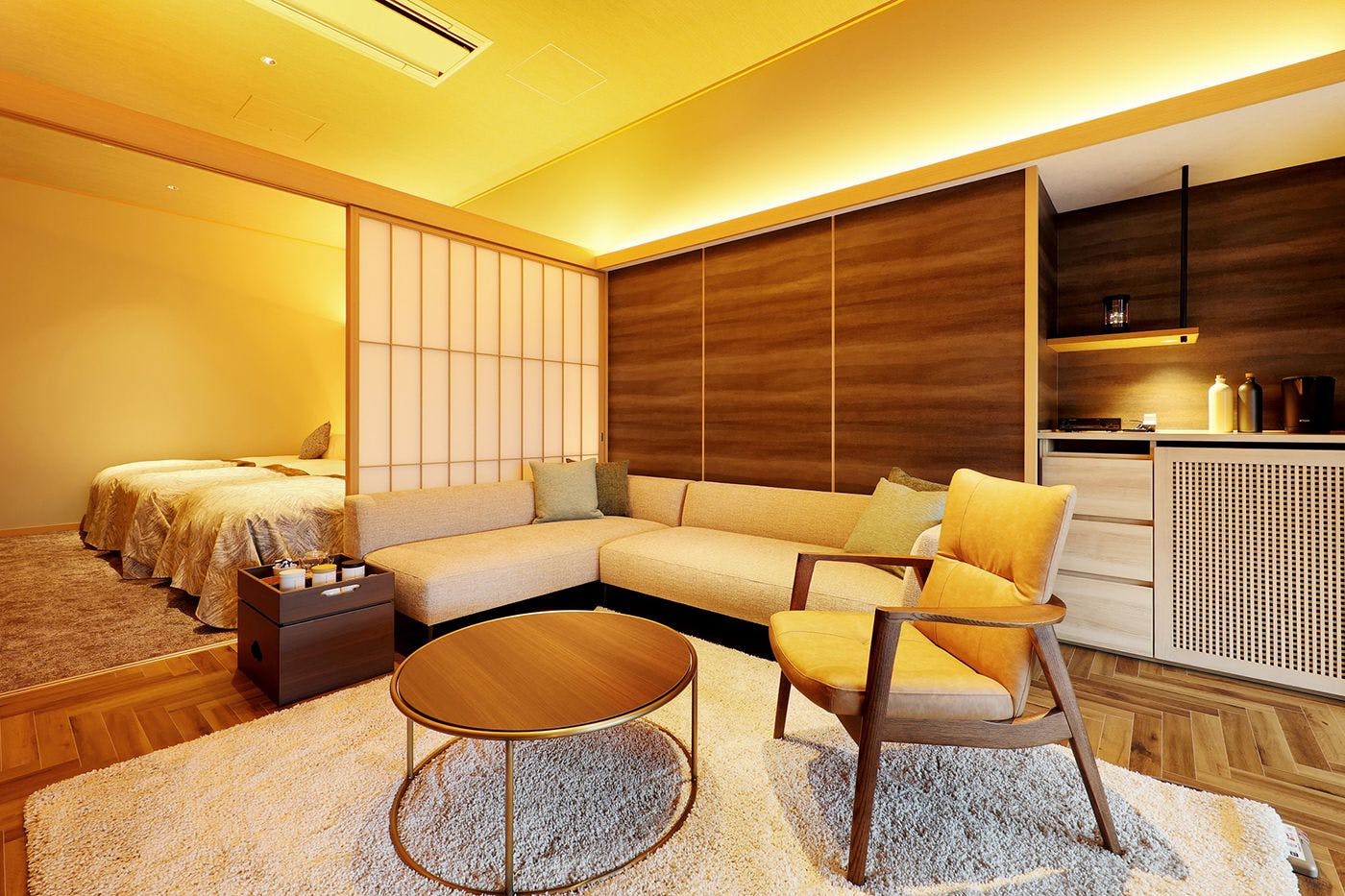 Ruang tamu yang luas