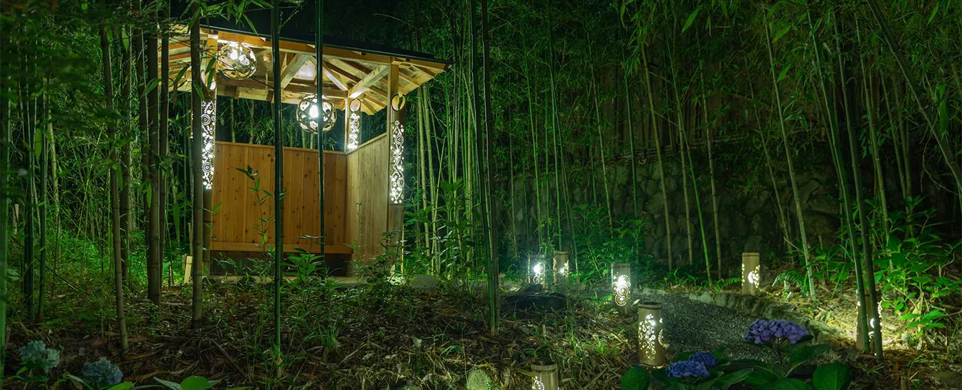 สวนไผ่ ฮิคาริ ดามาริ (Hidamari)