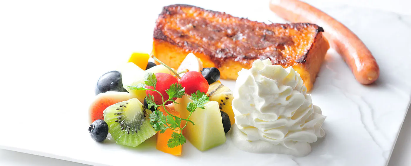 French Toast dengan Gaya Karamel