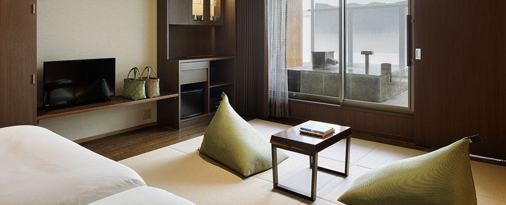 温泉露天風呂付プレミアルーム