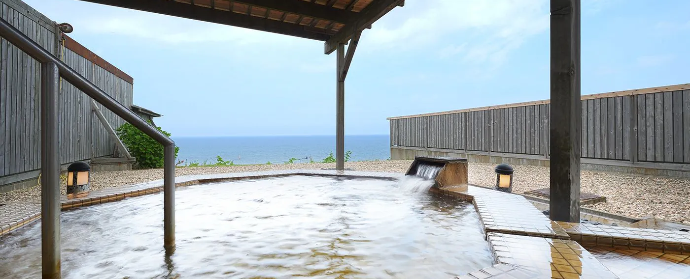 洋風露天風呂 夏