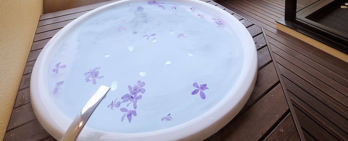 特別室 客室露天風呂