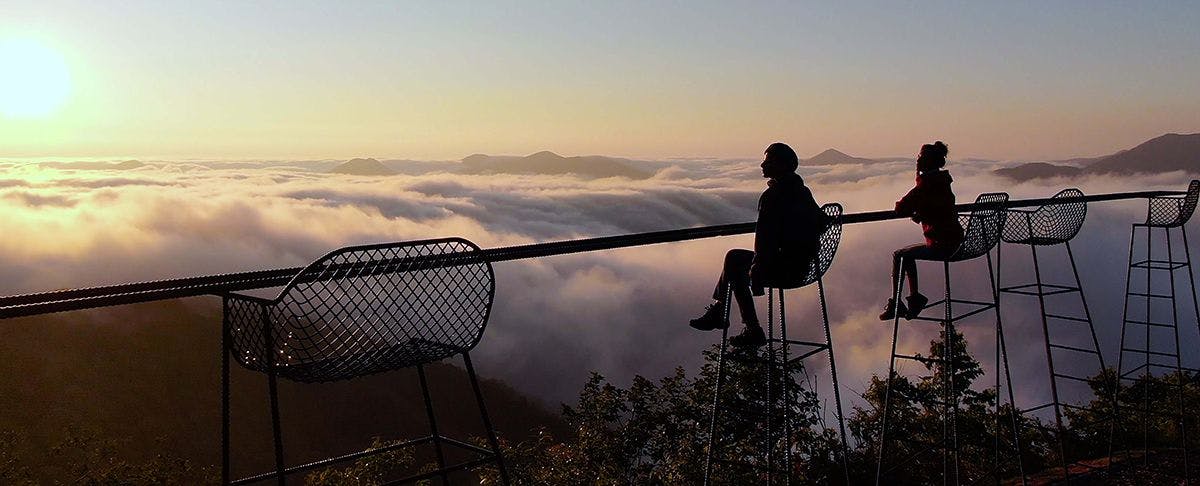 雲海/霧氷テラスイメージ