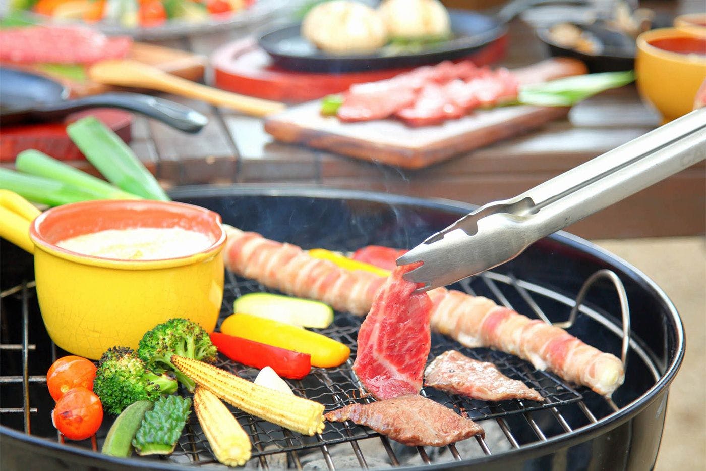 手ぶらで島野菜バーベキュー