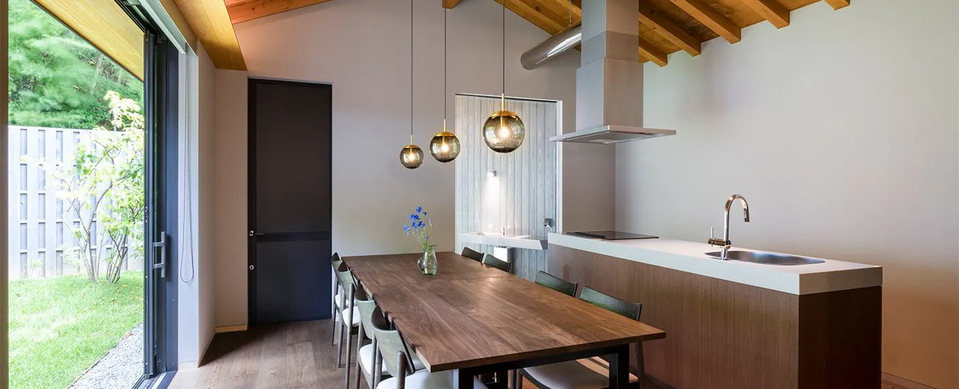 ダイニング&庭苑付きヴィラで美食を堪能する上質な滞在