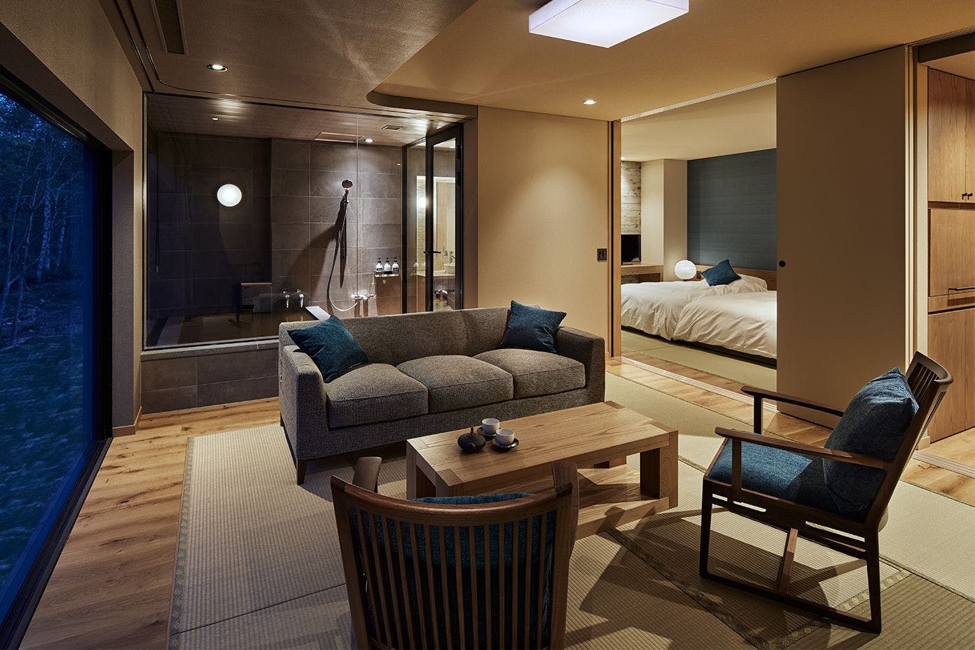 森の展望温泉客室