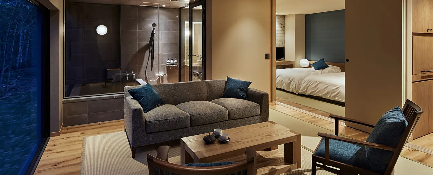 森の展望温泉客室