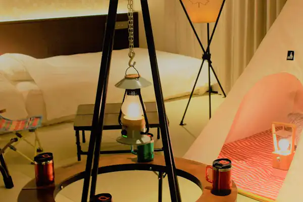 การตั้งแคมป์