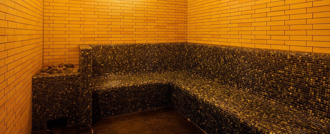 บ่อน้ำพุร้อนแสงจันทร์　ห้องซาวน่าอบไอน้ำ