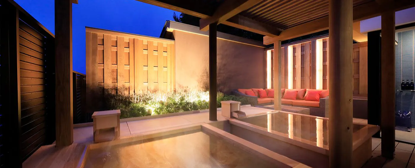 【玲瓏】附有兩個露天浴池的和式現代特別房