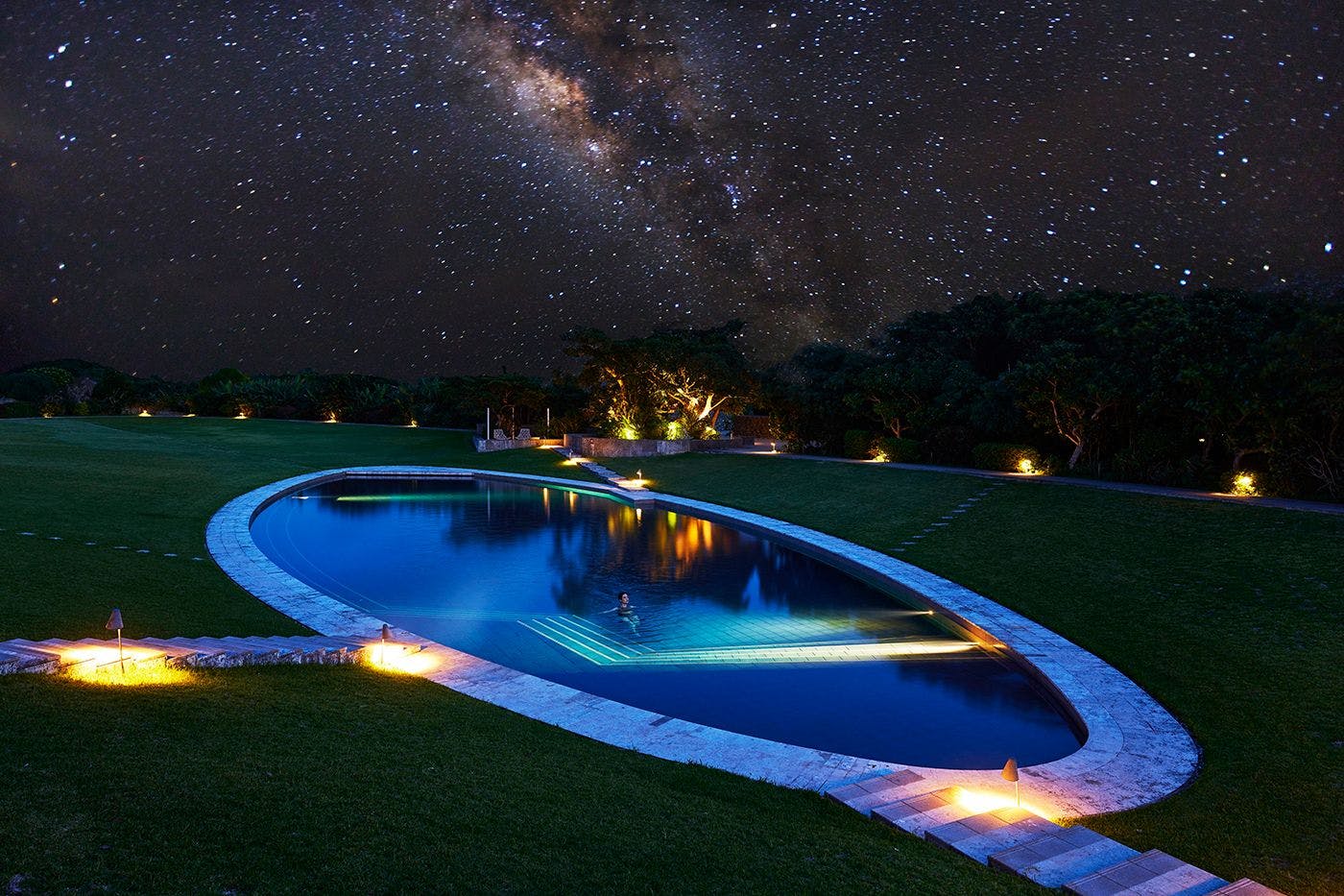 ทัศนียภาพที่งดงามของเขตอนุรักษ์ท้องฟ้ามืด