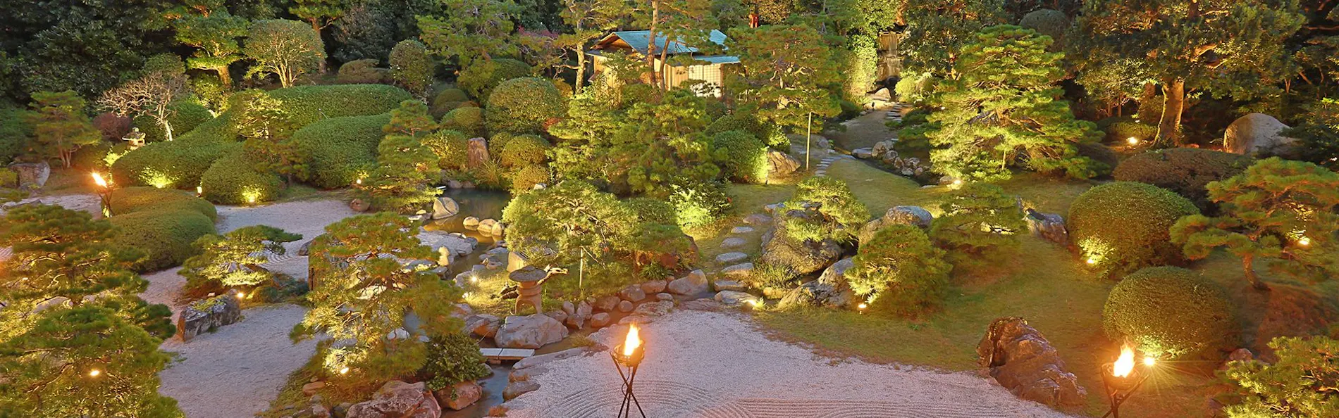 曲水の庭 ホテル玉泉