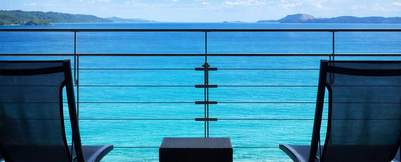 ウッドデッキ付き客室