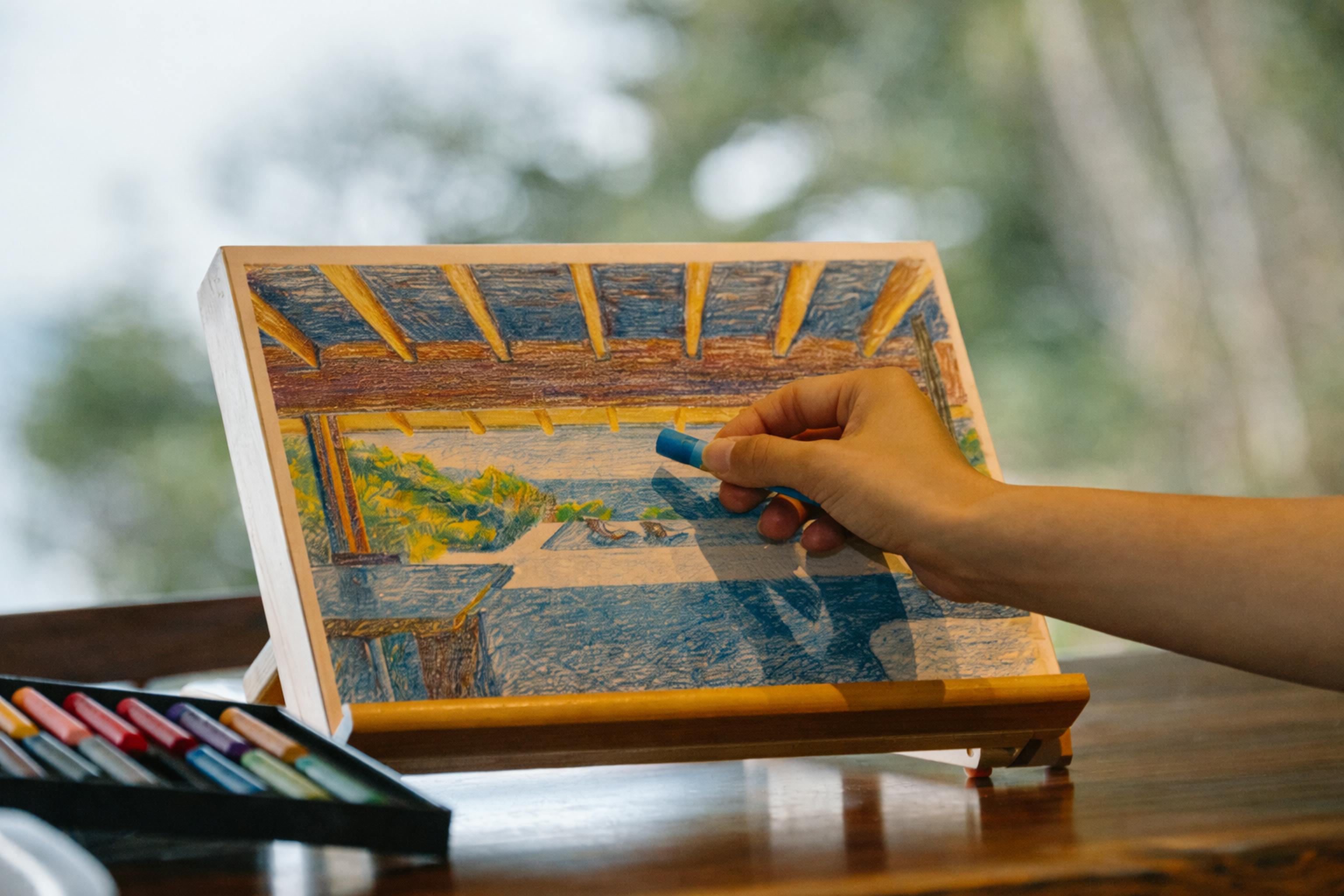 เพลิดเพลินกับช่วงเวลาแห่งการวาดภาพ ในบรรยากาศสเก็ตช์ที่เงียบสงบ