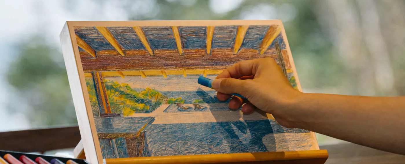 เพลิดเพลินกับช่วงเวลาแห่งการวาดภาพ ในบรรยากาศสเก็ตช์ที่เงียบสงบ