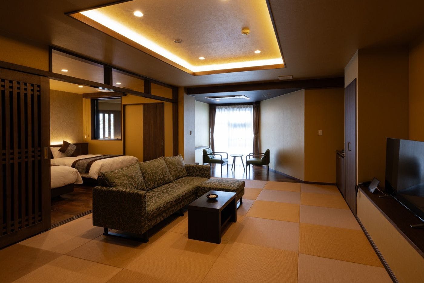 ห้องพักพร้อมอ่างอาบน้ำกลางแจ้ง