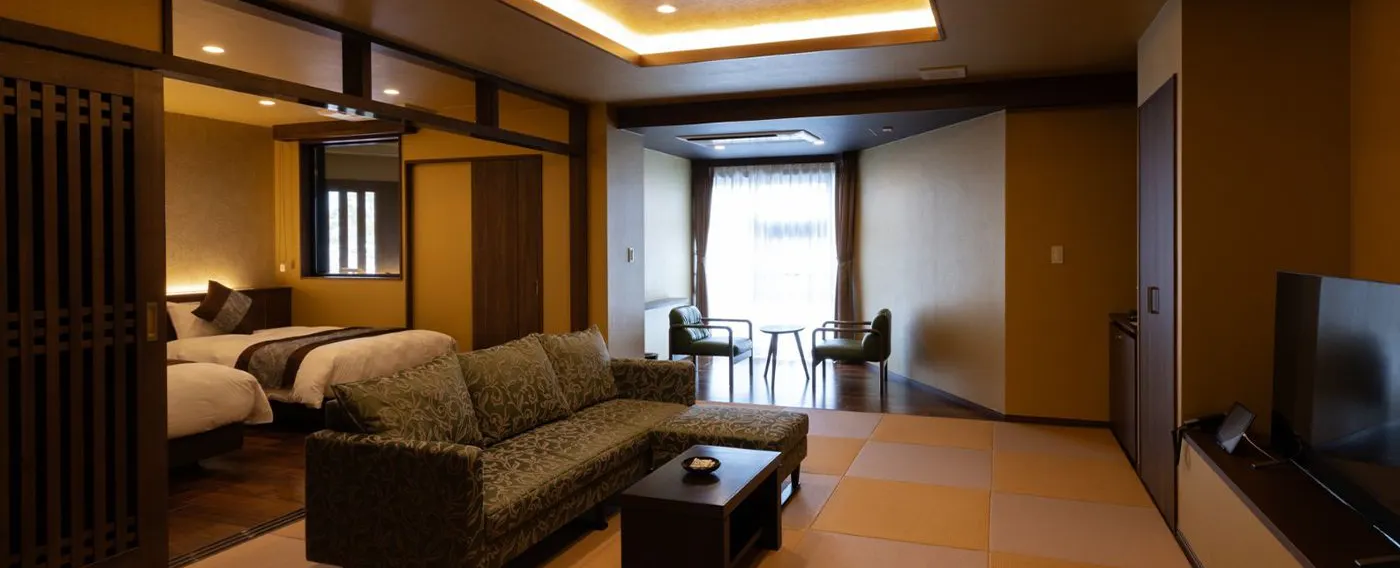 ห้องพักพร้อมอ่างอาบน้ำกลางแจ้ง