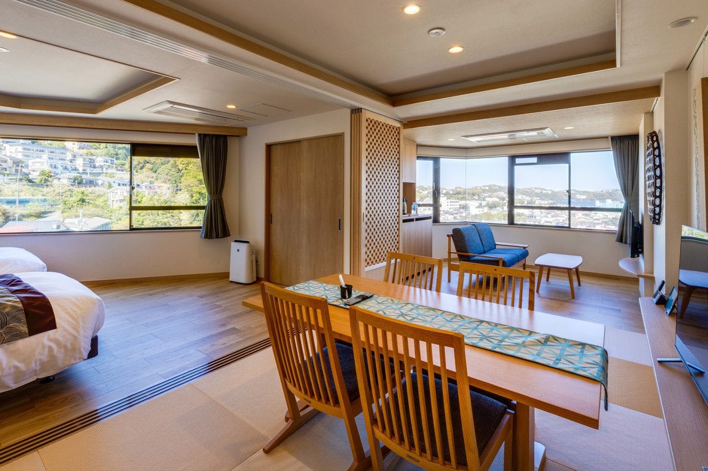 ห้องพักพร้อมอ่างอาบน้ำกลางแจ้ง