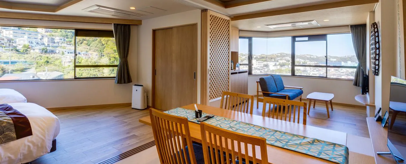 ห้องพักพร้อมอ่างอาบน้ำกลางแจ้ง