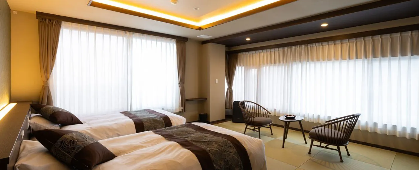 ห้องพักพร้อมอ่างอาบน้ำกลางแจ้ง