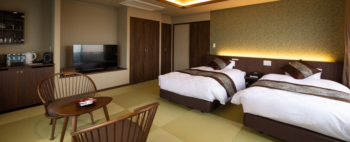 ห้องพักพร้อมอ่างอาบน้ำกลางแจ้ง