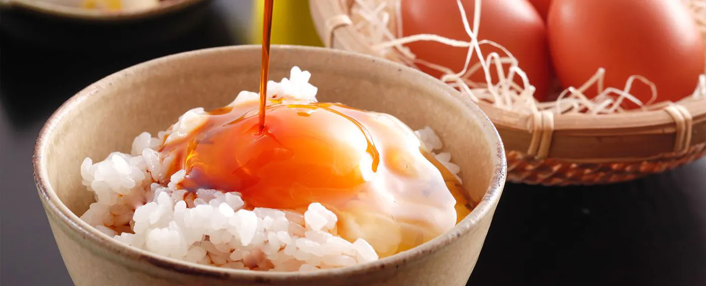 ข้าวราดไข่ดิบ