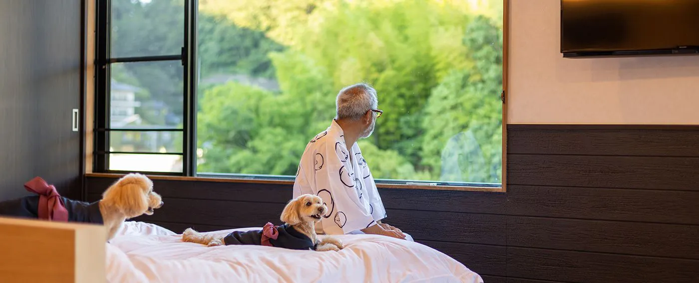 사랑하는 반려견과 함께